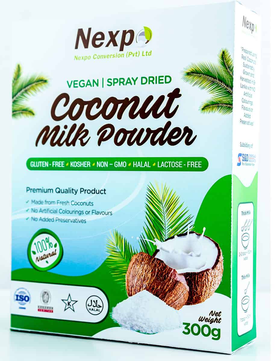 Vegan Coconut Milk Powder Nexpo Conversion Sri Lanka
