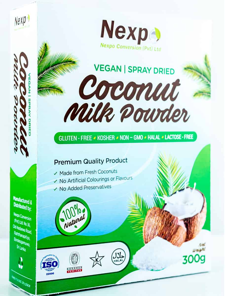 Vegan Coconut Milk Powder Nexpo Conversion Sri Lanka