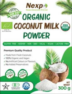 Organic Low Fat Coconut Milk Powder
